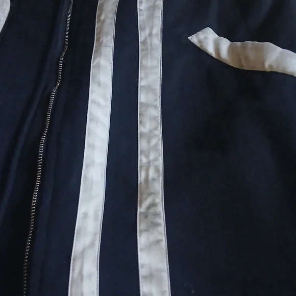 USED Colorblock Trench - Picture 3 of 14